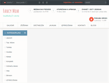 Tablet Screenshot of fancymom.com